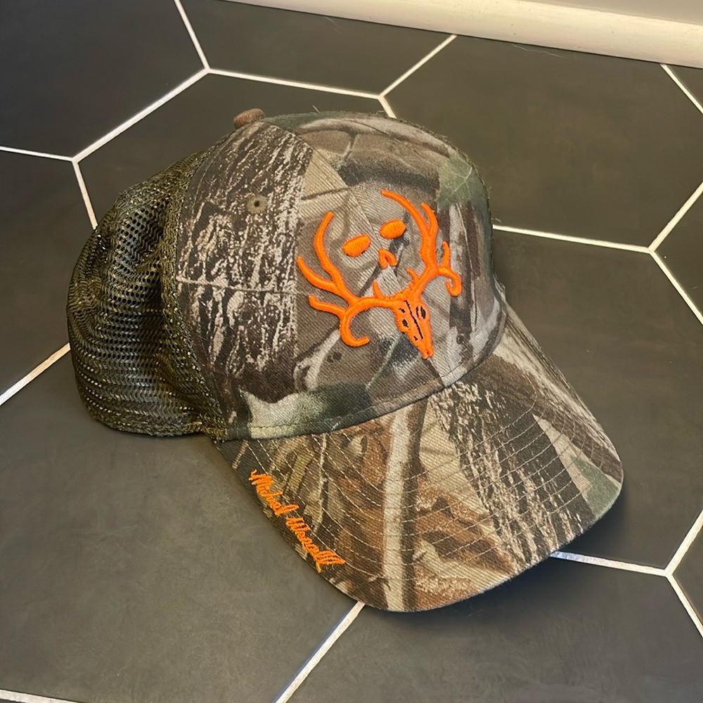 Michael Waddell Bone Collector Hat in Mossy Oak